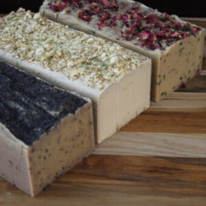 Custom organic soap by old factory soap hot springs north carolina