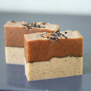 Honey Cedar Vanilla with Black Tea Custom Soap by Old Factory Wholesale Soap