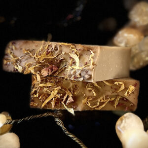 Calendula and Colloidal Silver Custom Soap by Old Factory Soap Hot Springs North Carolina