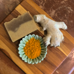 Golden milk custom turmeric soap Ayurvedic wholesale soap old factory soap