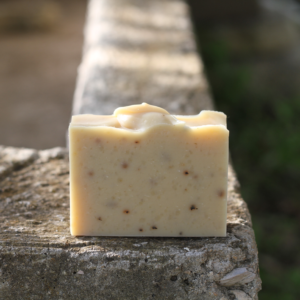 herbal blend patchouli juniper and oak moss goat milk soap for private label