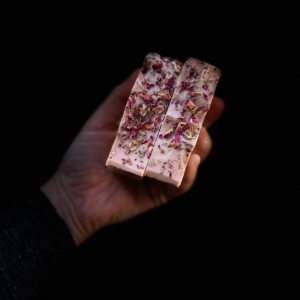 Rose Petal Natural Soap by Old Factory Custom wholesale soap with pink clay